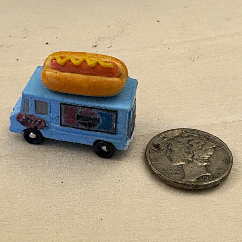 Scale food truck car auto - truck,